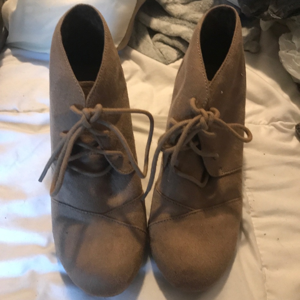 Wedges❗️WORN ONCE❗️